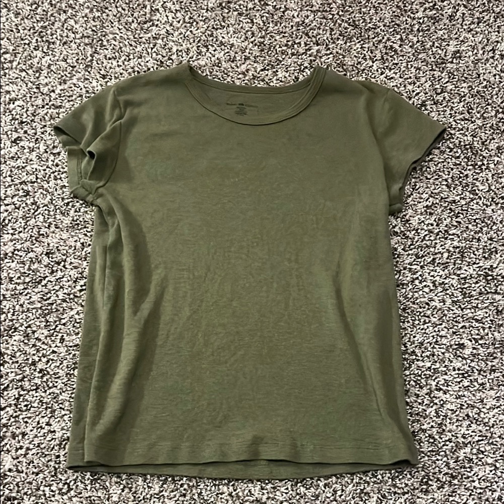 Brandy Mellville Green Top